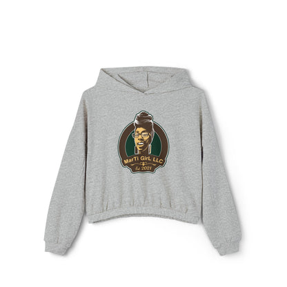 MarTi GirL Logo Women's Cinched Bottom Hoodie