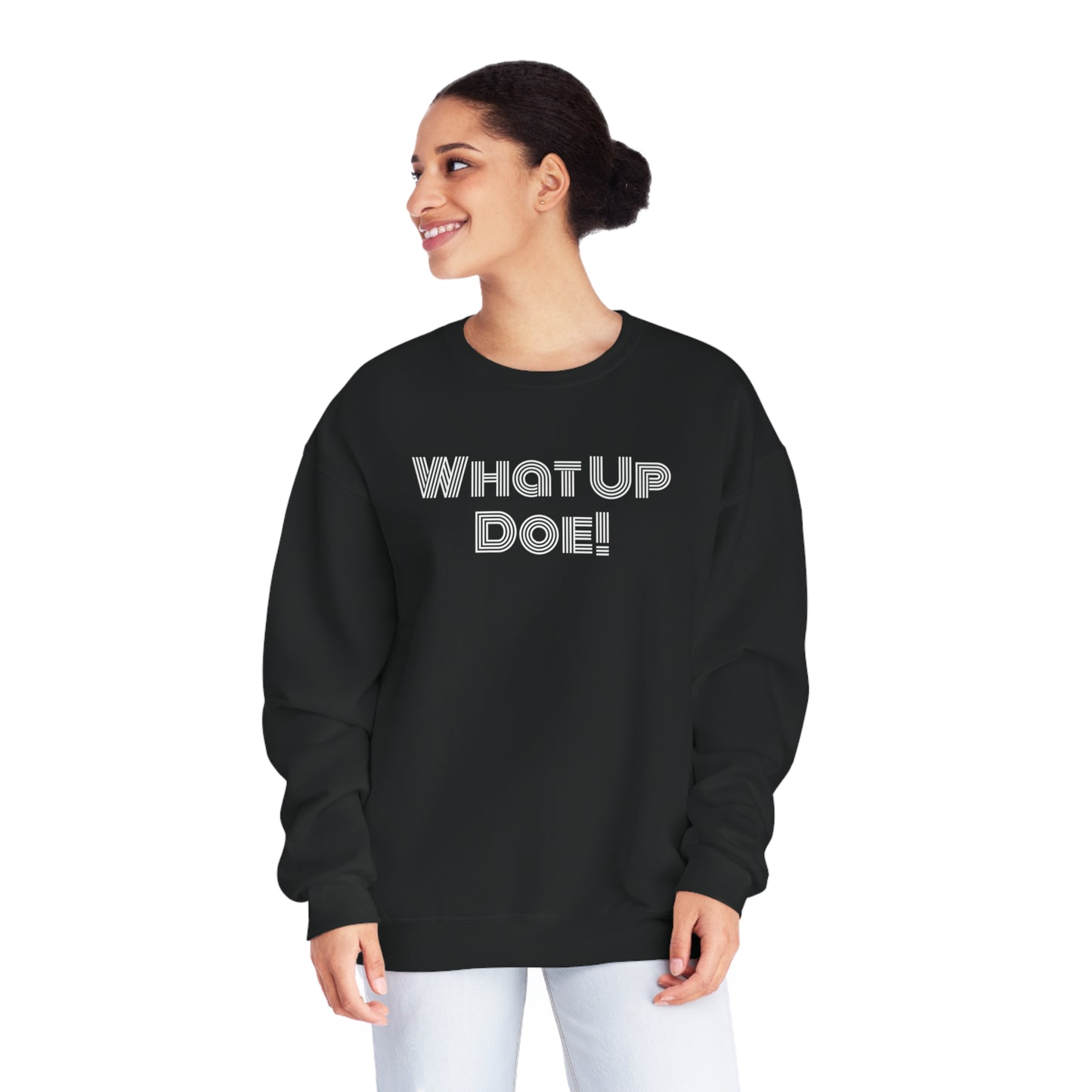 What Up Doe! 313 DET Unisex NuBlend® Crewneck Sweatshirt