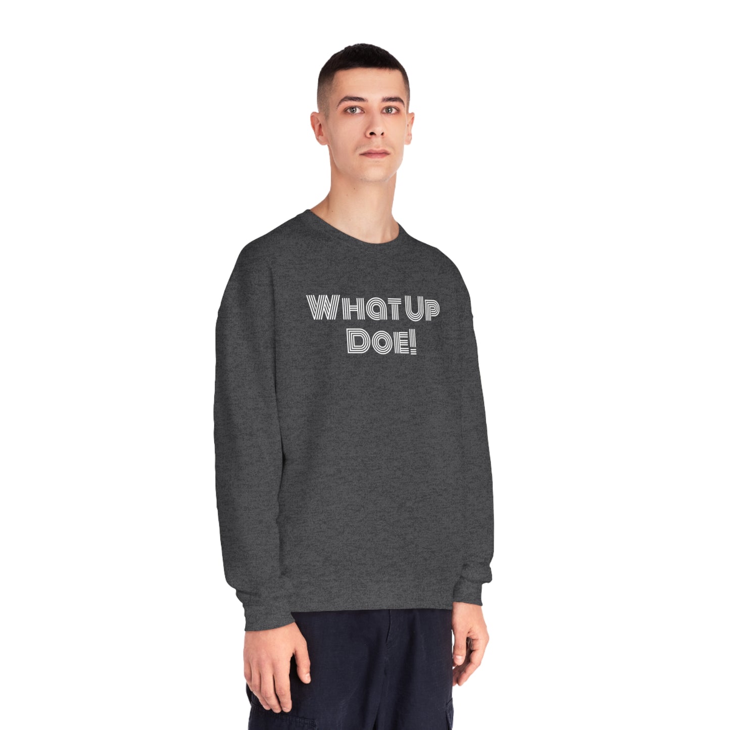What Up Doe! 313 DET Unisex NuBlend® Crewneck Sweatshirt