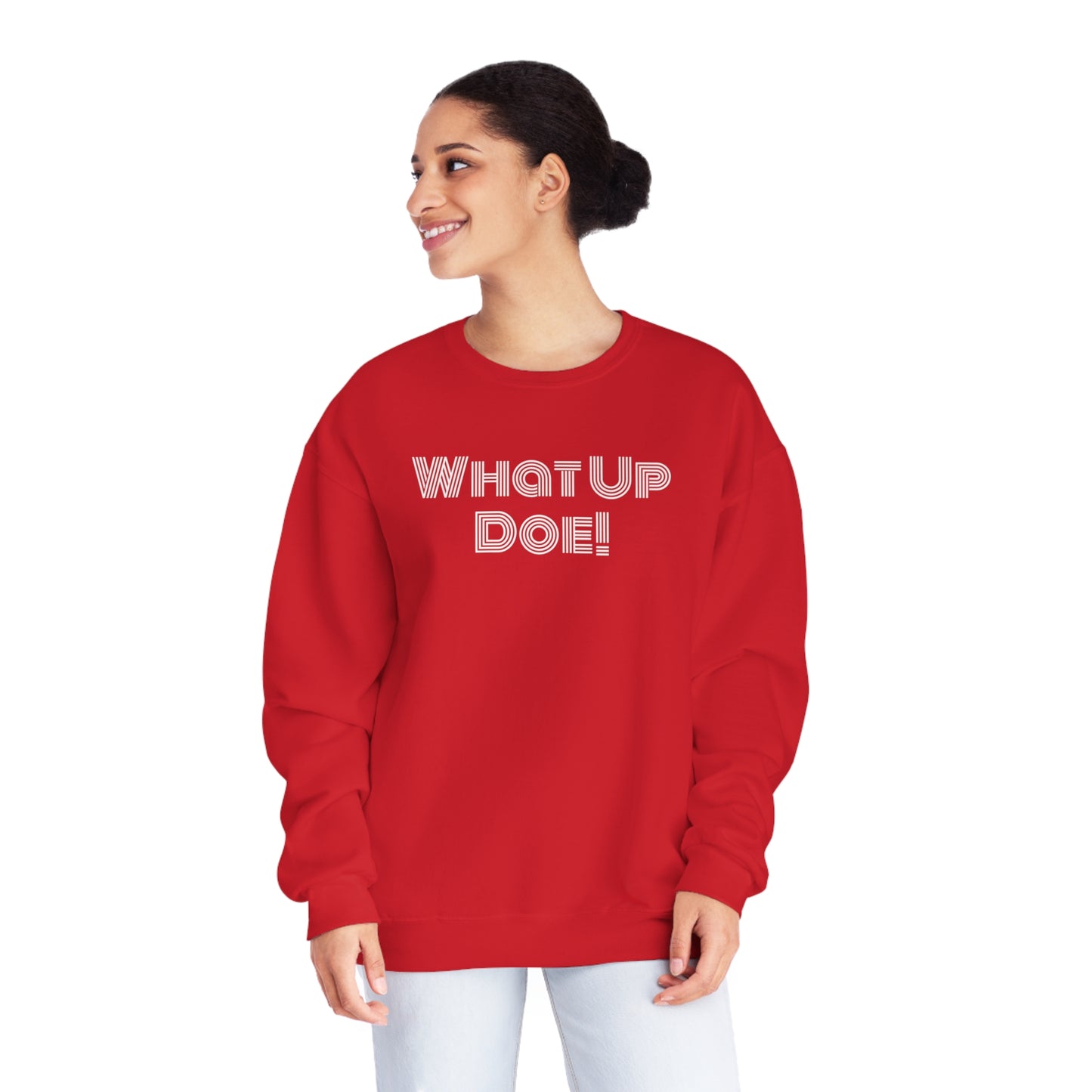 What Up Doe! 313 DET Unisex NuBlend® Crewneck Sweatshirt