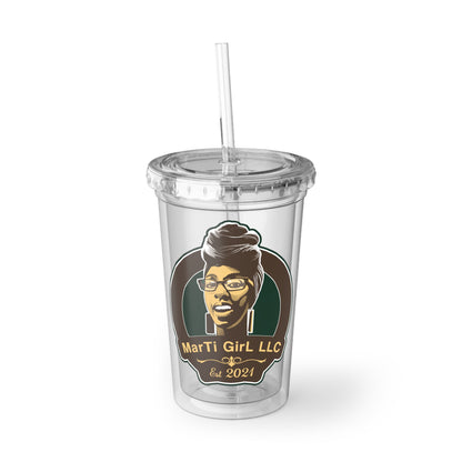 MarTi GirL Logo Suave Acrylic Cup