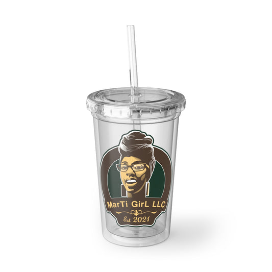 MarTi GirL Logo Suave Acrylic Cup