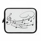I Love Music Laptop Sleeve